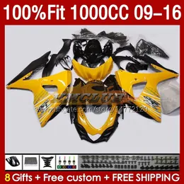 Suzuki K9 GSXR 1000 CC GSXR1000 09 10 11 12 13 14 15 16 151NO.73 K 9 1000cc GSXR-1000 2009 2010 2012 2012 2012 2015 2015 2016 OEM Fairing parlak altın