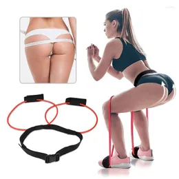 Bandas de resistência Fitness Women Rubber Elastic Workout Gluteus Bandada de cintura ajustável para o músculo abdominal