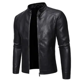 Men's Leather Faux Men Jacket Motorcycle 5XL Jackets Black Jaqueta de Couro Masculina Outwear Male PU Coats Mens 220912