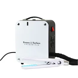 2022 new nano hair care machine ice frozen hair straightener hairs scalp treatment salon equipment