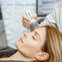 Bio igła 24 Pins Regulowany długość Tytan Mikroneedle Hialuronic Roller Dermastamp Serum Derma Igła mikroeedling narzędzia do pielęgnacji skóry