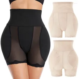 Kvinnors trosor 2022 Bulifter Kontroll Body Shaper Fake Pad Foam Padded Hip Enhancer Underpants Female Shapewear Hourglass