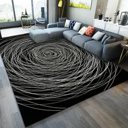 Dywany nordycki geometryczny trend prosty dywan nowoczesny prostokąt salny salon sofa sofa mata podłogowa dywanik sypialnia tapeta
