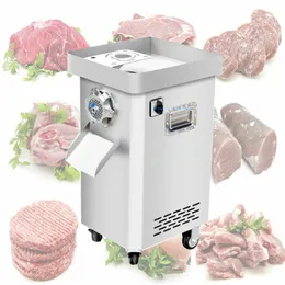 Kommersiell industriell vertikal fryst köttkvarn mincer Desktop Pork Chicken Meat Block Grinder Machine
