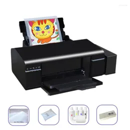 Drucker Lxhcoody für L1800 Drucker A3 Größe DTF Set PET Film T-Shirt Transferdruckmaschine jedes Material