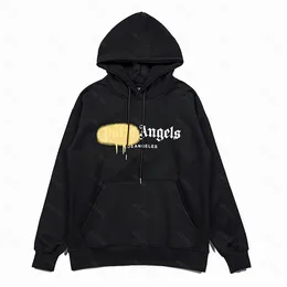 Palms Angels 22ss Hoodies Mektup Logosu UNISEX HOODED SÜRESİ Erkekler ve Kadınlar Moda Sweatshirt Gevşek Erkek Hediye Spor Ceketi 133 12