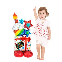 Dekoracja imprezy Iatable Baby Birthday Ballon Aluminium Folia Prezent Balony uwielbiają wystrój ślubny