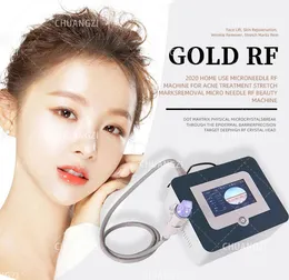 Produkty kosmetyczne Mikroneedle RF RF Typ rozdzielają trądzik radiowy i zmarszczki zdejmujący złotą maszynę