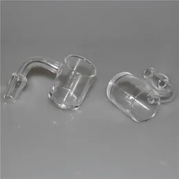 Rökning 30mm XL Quartz Banger Flat Top Terp Slurpers 10mm 14mm 18mm Quartz Nail For Glass Water Bongs Dab Rigs