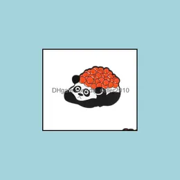 Pins broszki dostosowane broszki sushi pANda Enamel Pin Creative Fun Dżinsy