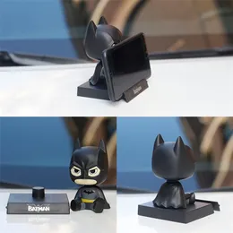 Dekorative Objekte Figuren Viele Stile Animation Zuhause Schütteln Kopf Puppe Büro Desktop Auto Dekoration Auto Spielzeug Puppe Handy Halterung Geschenke 220914