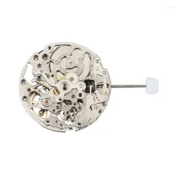 Watch Repair Kits 25.6Mm 3-Hand Skeleton Self-Winding Automatic Mechanical Movement For Miyota 8N24 Accessories
