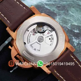 Designer Watch Luxury Watches for Mens Mechanical Wristwatch Movement 47mm Bronze Pam 7mn3