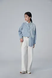 Женские куртки женская корейская корейская рубашка с длинными рукавами 2022