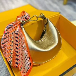 5ff مصمم نساء سلسلة واحدة من الكتف كروسودي حقيبة الذهب ملصق الحبوب المنقوش من الجلد المصغرة حقيبة يد بسيطة كلاسيكية
