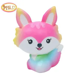 Christmas Toy Supplies Cute Kawaii Mini Fox Stress Relief Scented Squishies Slow Rising Squish Funny Squishy Squezze Kids Toys 0914