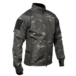 Herrjackor mege taktisk jacka kappa fleece kamouflage milit￤r parka strid arm￩ utomhus utkl￤der l￤tt airsoft paintball redskap 220915