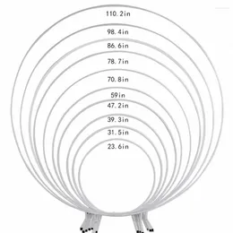 Dekoracja imprezy Wedding Balloon Ramka Metalowy wspornik Garden Arch Props Kolumna okrągłe tło okrągłe