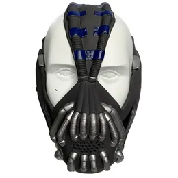 Party Masks Bane Mask Cosplay Mask The Dark Knight Cosplay Adult Size Helmet Halloween Party Cosplay Horror Prop Movie Horror Mask 220915