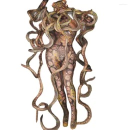 Stage Wear Halloween Cosplay Clothing Octopus Monster Scary Decoration Jumpsuit Women/Men Personality Performance Costume