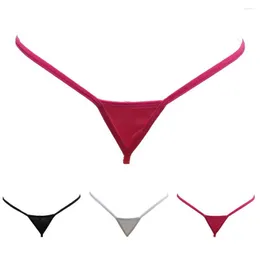 Mutande da uomo Sexy Hollow Elastico Slip Bikini Intimo da uomo Mini T-back Perizoma EroticTemptation G-string Traspirante Bulg212u