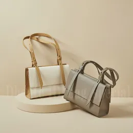 Bolso de hombro de diseñador HBP, bolso de mano para mujer, bolso de mano sencillo a la moda, ligero, de lujo, de gran capacidad, Color sólido Retro