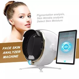 Hud Face Analyzer 3D Professional Visia Face UV FACIAL FOSTURE -analys Maskin Portable Magic Mirror Dermatology Device 2022