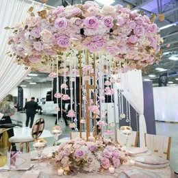 Party Decoration Wedding Event Backdrop Metal Flower Stand Centerpieces For Decorations AB0390