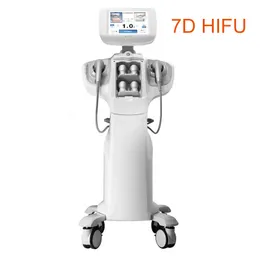 Máquina 7d HIFU Anti-envejecimiento Otros equipos de belleza Anti-Wrinkle 20000 Sombres de ojo/cuello/cara El cuerpo de elevación de la piel para el uso del salón