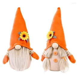 Parti Dekorasyon Bahar Paskalya Ayçiçeği Gnome Tomte Nisse İsveçli Elf Ev Çiftlik Mutfak Dekorasyonları