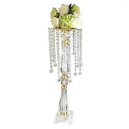 Party Decoration Wedding Flower Ball Holder Acrylic Crystal Table Centerpiece Vase Stand Candlestick AB1209