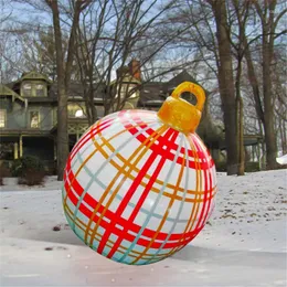 Parti dekorasyonu 60 cm Noel top topları açık atmosfer pvc şişme oyuncak ev hediyesi navidad