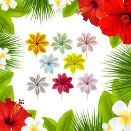 Dekoracja imprezy piana Plumeria Hawaiian Pe sztuczny kwiat majsterkowicz frangipani wieniec