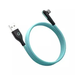 90 градусов типа C USB C Игровые кабели заряжают зарядное устройство для кабеля данных