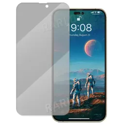 Full Glue Privacy Screen Protector Film 9H Anti-glare Tempered Glass For iPhone 15 14 Pro Max 14Pro 13 13Pro 12 11 XS XR 8 7 6 Plus Factory Price