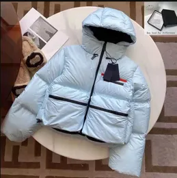 2023 Winter warme Damen Daunenjacke Parkas Designer Mode klassische Buchstaben Kapuze große Taschenjacken kurzer Baumwollmantel 3 Farben Outweat Brotstil Größe S-L