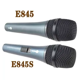 Microphones Grade A Quality E845 Professional Performance Dynamic Wired Microphone E835 Microfone Condensador for Live Vocals Karaoke T220916