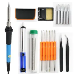 High Quality Direct Selling 110V60W Electric Soldering Iron Suit 19 Sets Of Adjustable Temperature Pen Set