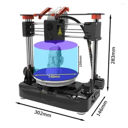 プリンターEasyThreed K8 Mini Cute Easy Easy Easy Easy Childs Eductaion Gift Entryレベルおもちゃ低コストの消費者パーソナル学生3Dプリンター