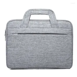 Aktentaschen Einfache Aktentasche Multifunktions-wasserdichte Reise-Business-Notebook-Laptop-Hülle Tasche Luxus-Computertaschen für Männer