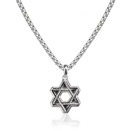 Halsketten Männer Frauen Designer Retro Kette Halskette Damen Splitter Charm Anhänger Hip Hop Hohe Qualität Pentagramm Anhänger Mode YJER