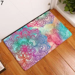 Teppiche kreative Türmatten Blumen Badezimmer Boden Teppich Nonrutsch Fußmatt Teppich 40x60 cm