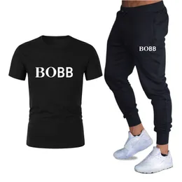 Marka streetwear męskie dresy Casual markowe koszule moda garnitury męskie ponadgabarytowych t shirt dres odzież męskie spodnie zestawy lato Jogging tee shirt