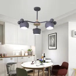 Lampy wiszące nordyc nowoczesne minimalistyczne hang lampa moda kreatywna dzieci uniwersalne korytarz z litego drewna sypialnia balkon studia ściana