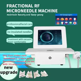 Microneedling RF-utrustning Machine Stretch Mark Remover Fractional Micro Needling Skönhetssalong Hudtight Ansiktslyft