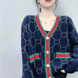 نساء جديدات سترات طويلة الأكمام الطويلة كارديجان v-neck رقص المترقع سترة متماسكة الأزياء مرسقة