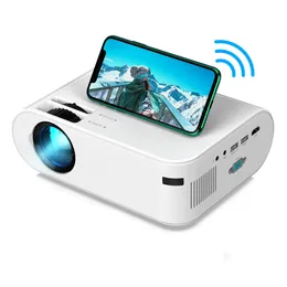 Wi-Fi 720p 1080p, поддерживаемые видео, проекторы 4000LM LED 3D-совместимый динамик Hifi Short Throw Projector для игровых фильмов HDMI/USB/VGA/PS4
