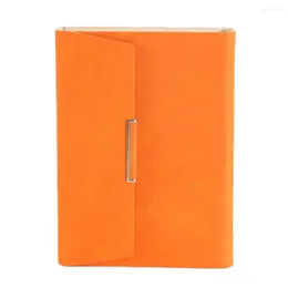 Faux Skórzana napełnienie A5 Notebook Planner Planner Journal z uchwytem na pióro karty