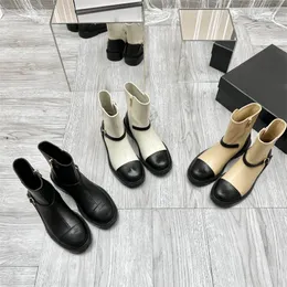 شتاء الخريف الفاخرة في الكاحل أحذية Sheepes Sheepes Half Boot Designer for Women Shoes Fashion الكلاسيكية حجم الأحذية 35-41