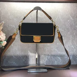 이브닝 가방 가방 바게트 크로스 바디 여성 플랩 숄더 가방 캔버스 골드 메탈 핸드백 지갑 패턴 자수 고품질 분리 가능 한